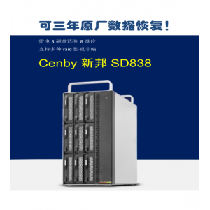 Cenby新邦SD838影视非编（雷电口）存储