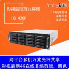 Cenby新邦HS-420P企业级专业存储16盘位单电高性价比万兆网络存储320T