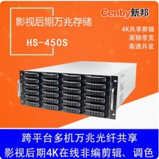 Cenby新邦HS-450S双电高性价比36盘位万兆网络 存储720T