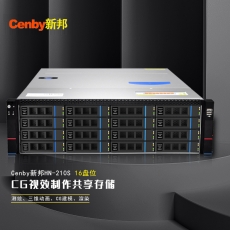 Cenby新邦HN-210S双电高性价比16盘位万兆网络 存储128T
