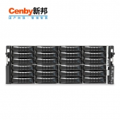 Cenby新邦HS-280 统一存储设备 混闪 4U24 盘位 双控制器 国产海光处理器 万兆接口 企业级存储服务器
