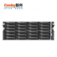 Cenby新邦 HS-250 统一存储设备 混闪 4U24 盘位 双控制器 国产海光处理器 万兆接口 企业级存储服务器