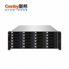 Cenby新邦RS-800分布式存储（性能混闪款）4U24 盘位  双国产8核128GB缓存25Gb万兆光纤口企业级集群存储