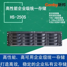 Cenby新邦HS-250S双电高性价比16盘位千兆网络 存储320T